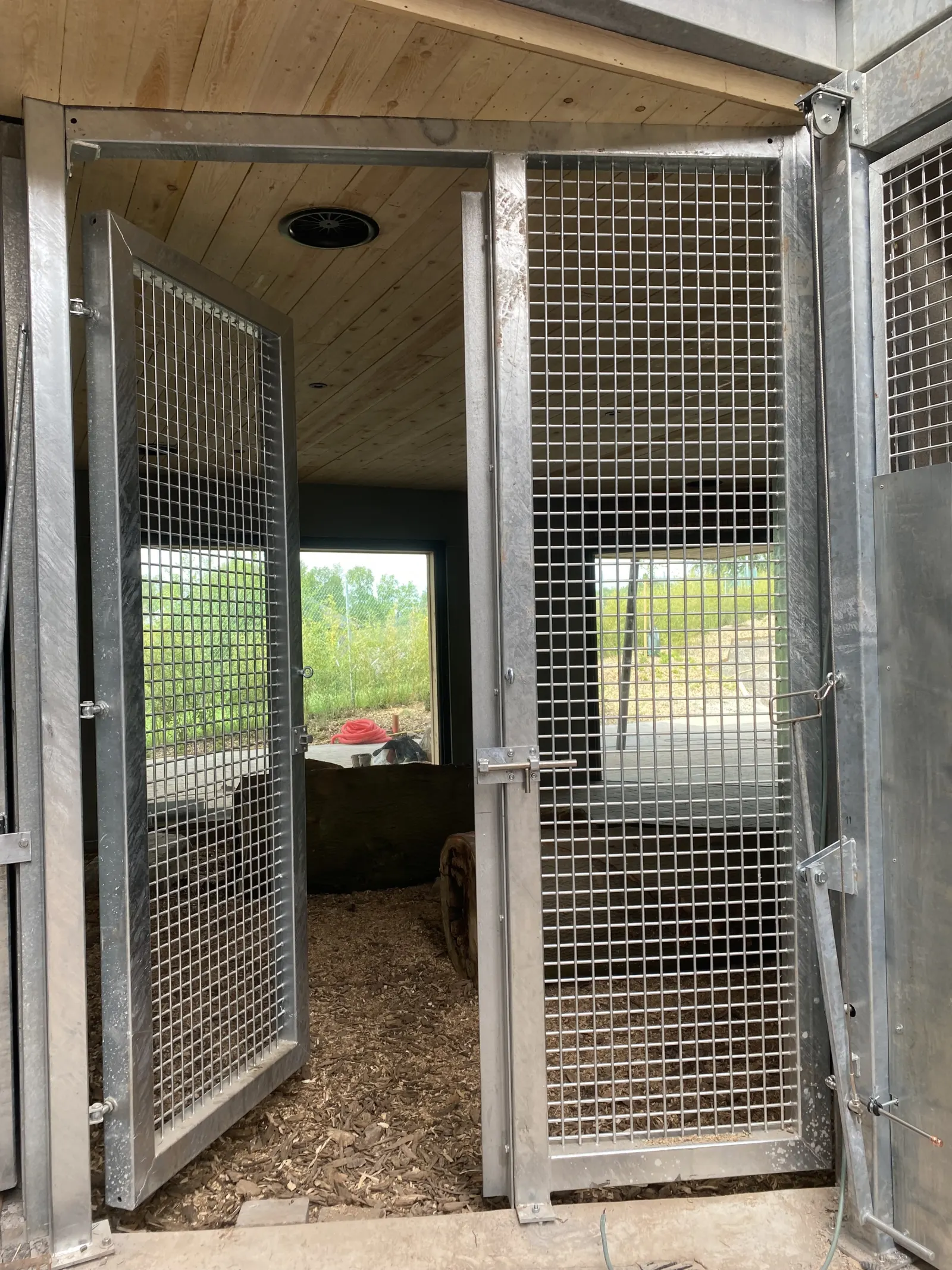 Réalisation métallique spécifique pour parc animalier