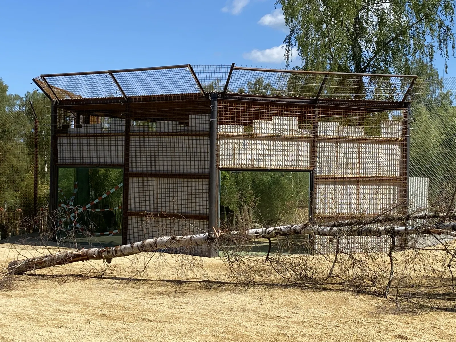 Réalisation métallique spécifique pour parc animalier