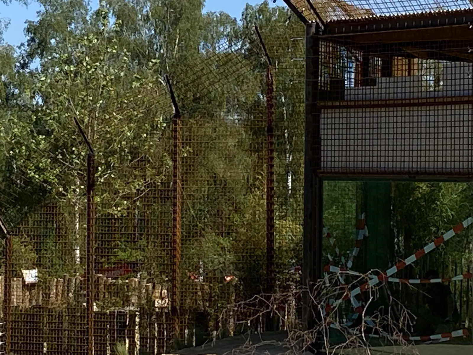 Réalisation métallique spécifique pour parc animalier